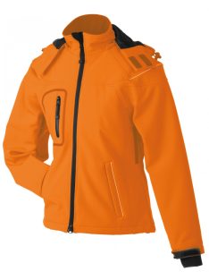 James & Nicholson WINTER SOFTSHELL ORANGE női kabát