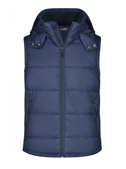 James & Nicholson PADDED NAVY férfi bélelt mellény