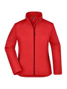 James & Nicholson TWOTONE RED női technikai softshell kabát