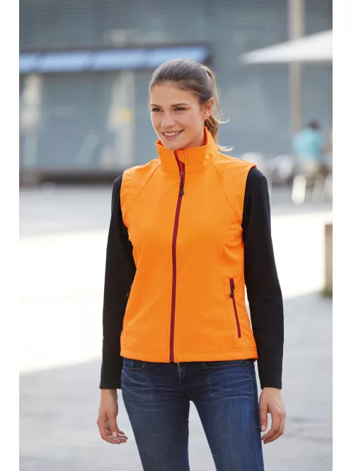 James & Nicholson TWOTONE NAVY női technikai softshell mellény