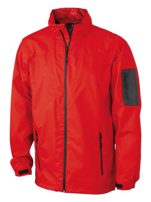 James & Nicholson WINDBREAKER REDBLACK női eső és szélkabát