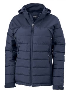 James & Nicholson OUTDOOR HYBRID NAVY női bélelt kabát
