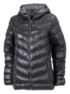 James & Nicholson DOWN BLACKGREY női bélelt kabát