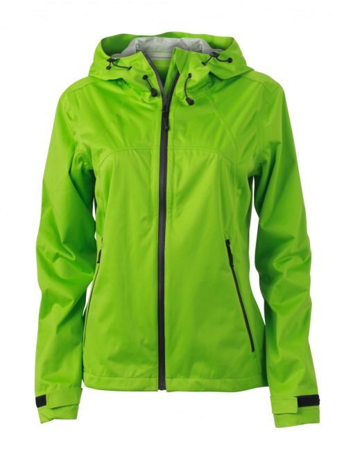 James & Nicholson OUTDOOR GREENGREY női softshell kabát