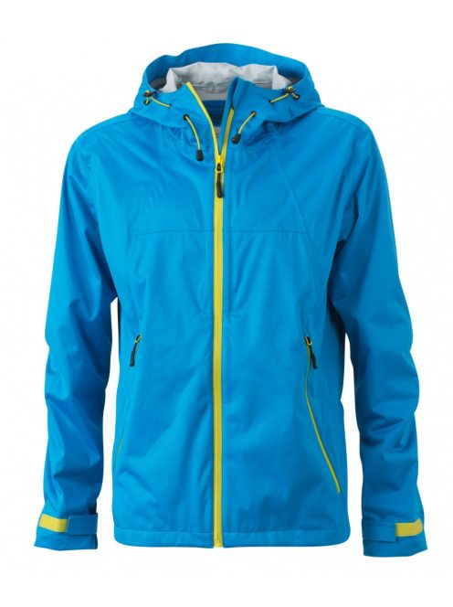 James & Nicholson OUTDOOR AQUAYELLOW férfi softshell kabát