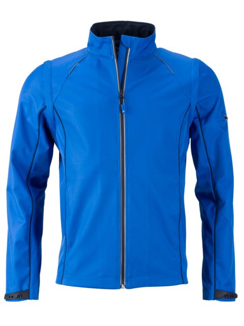 James & Nicholson ZIP-OFF SOFTSHELL BLUENAVY férfi kabát és mellény