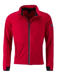 James & Nicholson SPORTS SOFTSHELL REDBLACK férfi kabát