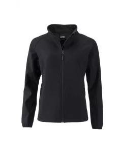 James & Nicholson PROMO SOFTSHELL BLACK női kabát