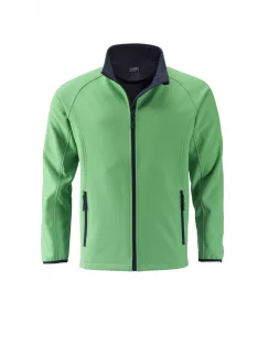 James & Nicholson PROMO SOFTSHELL GREENNAVY női kabát