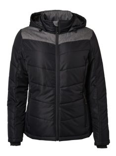 James & Nicholson WINTER BLACKANTHRACITE női bélelt kabát