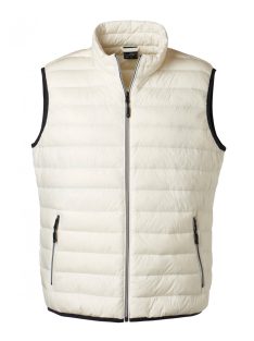 James & Nicholson DOWN OFFWHITE férfi bélelt mellény