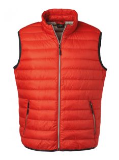 James & Nicholson DOWN ORANGESILVER férfi bélelt mellény