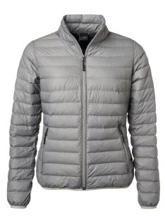   James & Nicholson DOWN SILVERMELANGEGRAPHITE női bélelt kabát