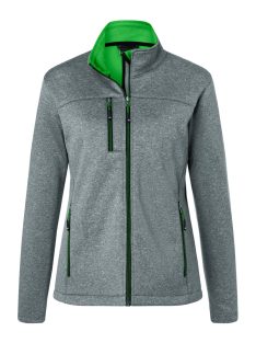 James & Nicholson SOFTSHELL DARKMELANGEGREEN női kabát