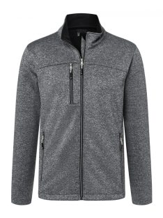 James & Nicholson SOFTSHELL DARKMELANGEBLACK férfi kabát