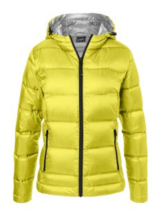   James & Nicholson DOWN YELLOWSILVER női kapucnis bélelt kabát