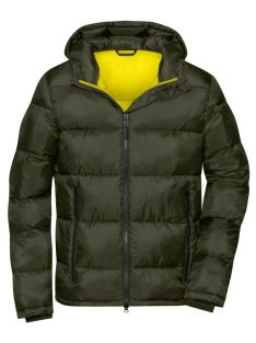 James & Nicholson PADDED FORESTYELLOW férfi bélelt kabát