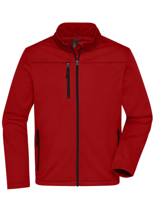 James & Nicholson  SOFTSHELL RED férfi softshell kabát