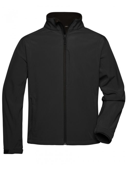 James & Nicholson SOFTSHELL BLACK férfi kabát