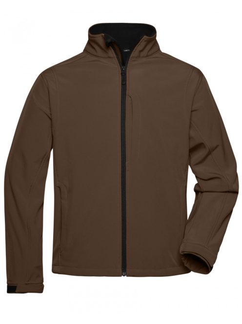 James & Nicholson SOFTSHELL BROWN férfi kabát