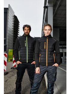 James & Nicholson HYBRID NEONYELLOW bélelt női kabát