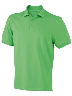   James & Nicholson ELASTIC LIMEGREENWHITE férfi galléros póló