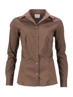 James & Nicholson SHIRT SLIM BOWN női hosszú ujjú blúz