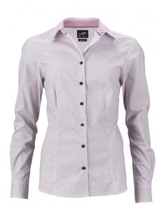 James & Nicholson WINGS WHITERED női hosszú ujjú blúz