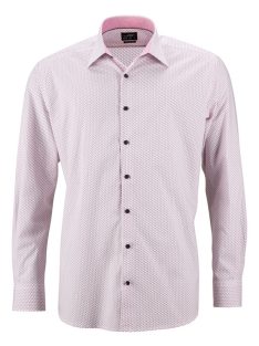 James & Nicholson WINGS WHITERED férfi hosszú ujjú ing