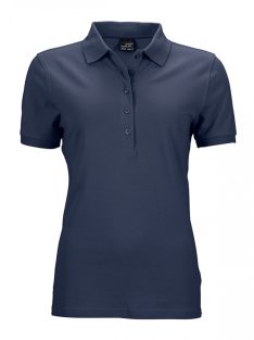 James & Nicholson ELASTIC NAVY női galléros póló