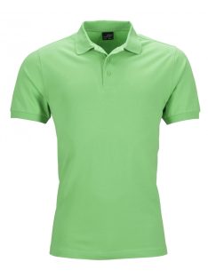 James & Nicholson ELASTIC LIMEGREEN férfi galléros póló
