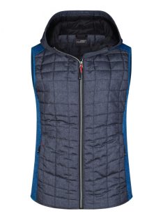 James & Nicholson KNITTED HYBRID ROYALMELANGE női mellény