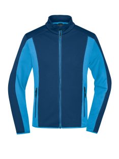   James & Nicholson TWOTONE NAVY férfi technikai polárpulóver