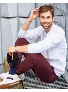 James & Nicholson PROMO BLACK férfi környakas pulóver