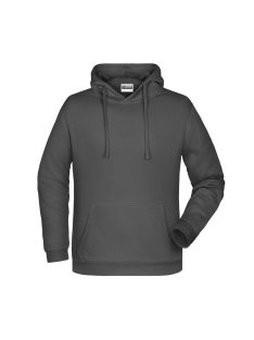 James & Nicholson PROMO GRAPHITE kapucnis férfi pulóver