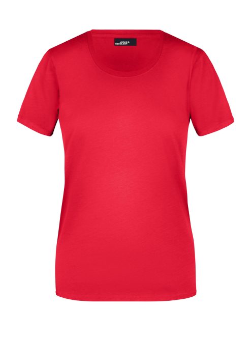 James & Nicholson CLASSIC RED környakas női póló