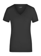 James & Nicholson ELASTIC BLACK nőI póló