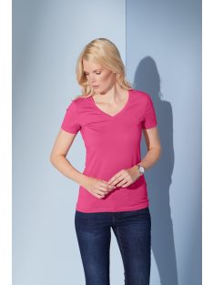 James & Nicholson ELASTIC PINK nőI póló