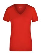James & Nicholson ELASTIC RED nőI póló