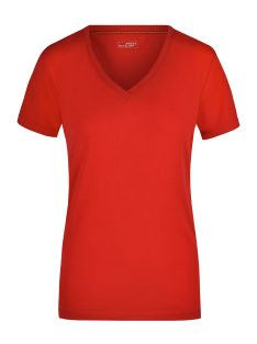 James & Nicholson ELASTIC RED nőI póló