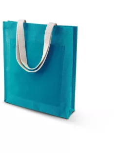 Ki-Mood SHOPPER TURQUISE szövet táska - 40x35 cm