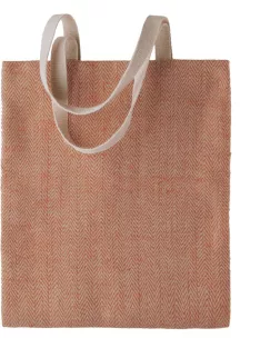   Ki-Mood SHOPPER SAFFRON szövet 100% természetes bevásárló táska - 42x38 cm