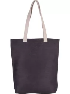   Ki-Mood SHOPPER DARKGREY szövet bevásárló táska - 42x38 cm