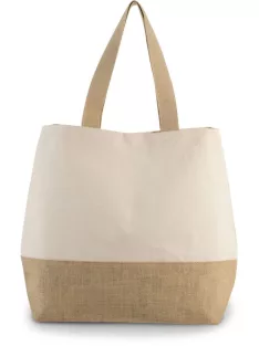 Ki-Mood SHOPPER NATURAL szövet táska - 40x52 cm