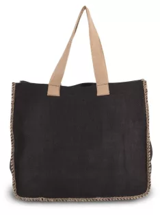 Ki-Mood SHOPPER BLACK szövet táska - 45x38 cm