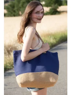 Ki-Mood SHOPPER RUSTIC szövet táska - 40x52 cm