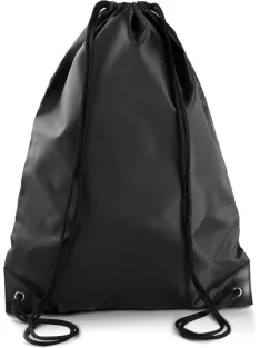 Ki-Mood DRAWSTRING BLACK szövet táska - 44X34 cm
