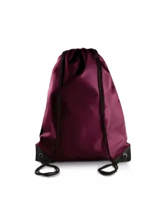 Ki-Mood DRAWSTRING BURGUNDY szövet táska - 44X34 cm