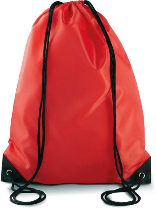 Ki-Mood DRAWSTRING RED szövet táska - 44X34 cm