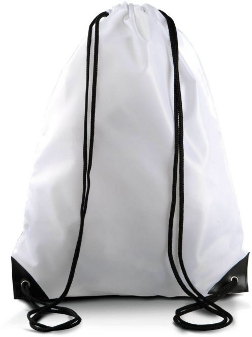 Ki-Mood DRAWSTRING WHITE szövet táska - 44X34 cm